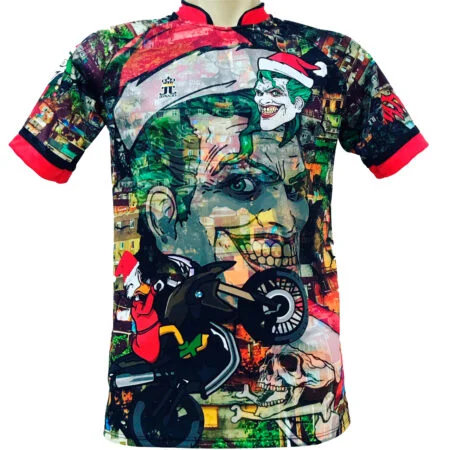 KIT 2 Camisa De Quebrada Mandrake Masculina Metralha Joker Grau Camiseta de  Favela - Branco