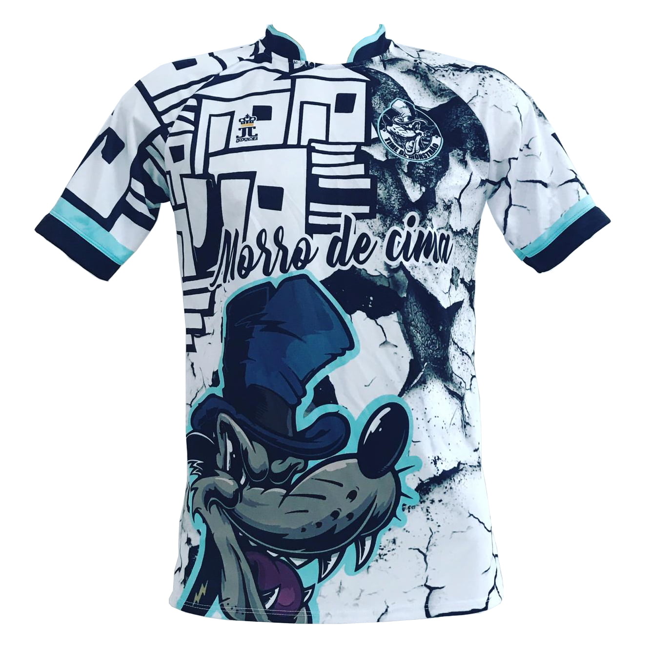 Camiseta de Quebrada Favela Moto Grau Chora Agora Ri Depois