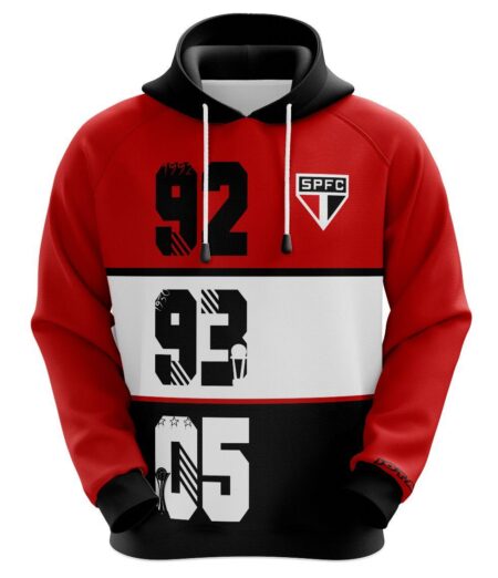 Blusa | Agasalho do São Paulo SPFC - Legado Tricolor 92 | 93 | 05 - Oficial