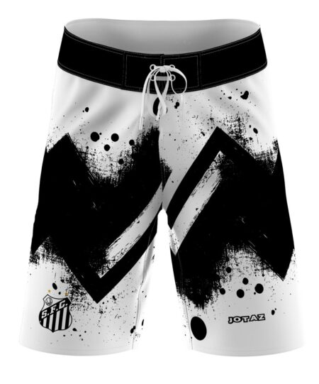 Bermuda | Short do Santos Peixe Tactel Elastano Oficial