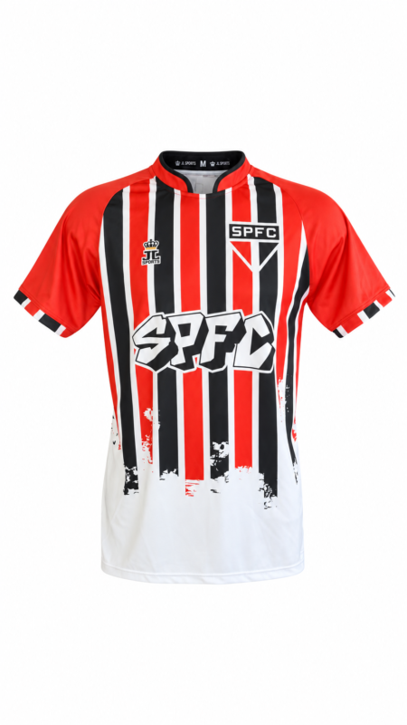 Camisa | Camiseta São Paulo SPFC Torcedor Tricolor Comemoração C9 Oficial